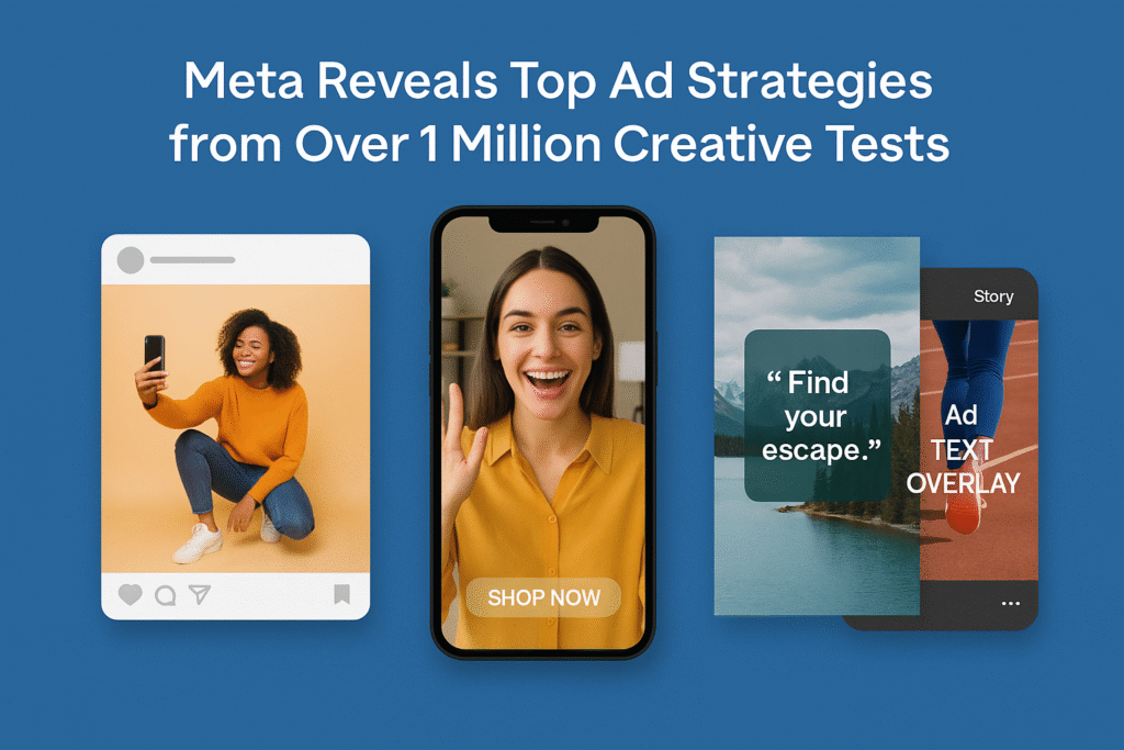 Meta Reveals Top Ad Strategies from Over 1 Million Creative Tests